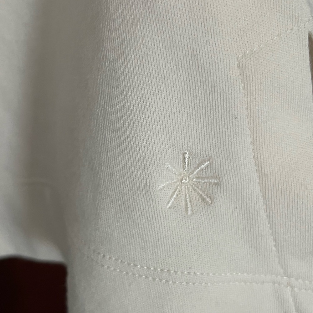 Cream V-Neck Long Sleeve Top - Picture 3 of 4